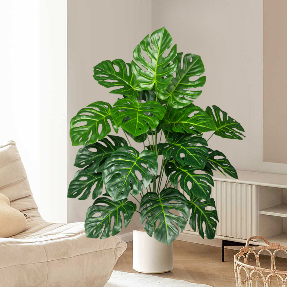 70-100cm Artificial Monstera T - Ficus Lyrata Tree review and price