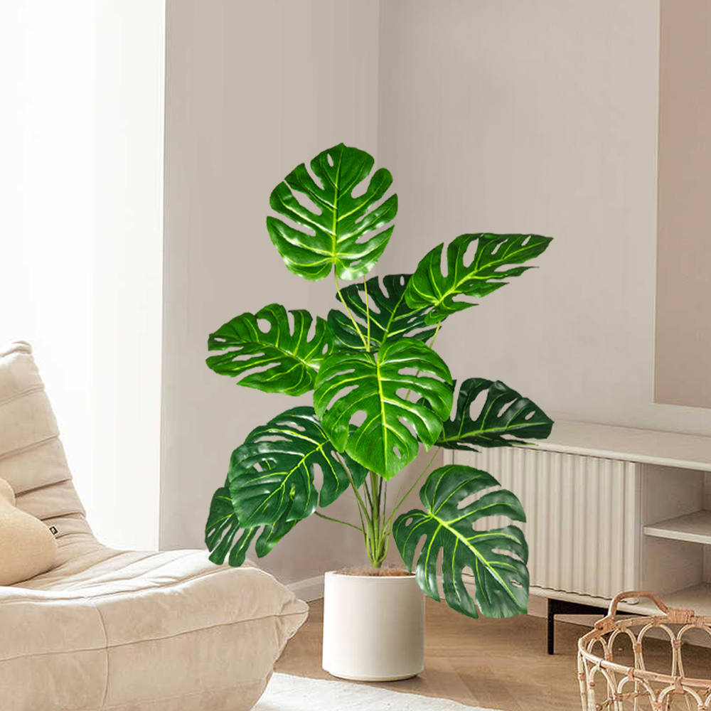 70-100cm Artificial Monstera T - Ficus Lyrata Tree review and price